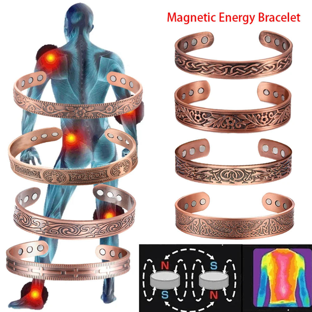 Magnetic Copper Bracelet – 99% Pure Copper