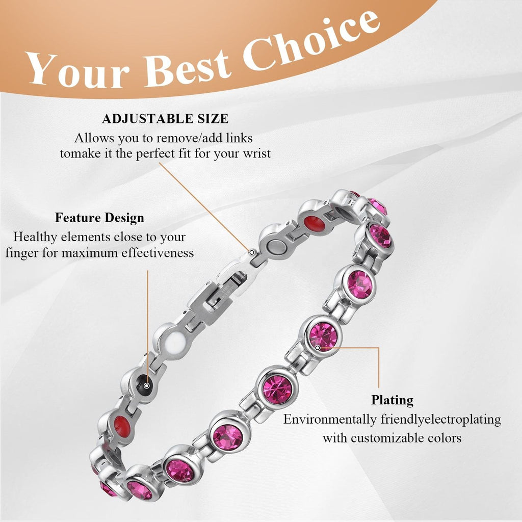 Magnetic Crystal Bracelets