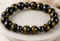 Magnetic Obsidian Feng Shiu Bracelet