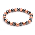 Magnetic & Copper Bead Bracelet