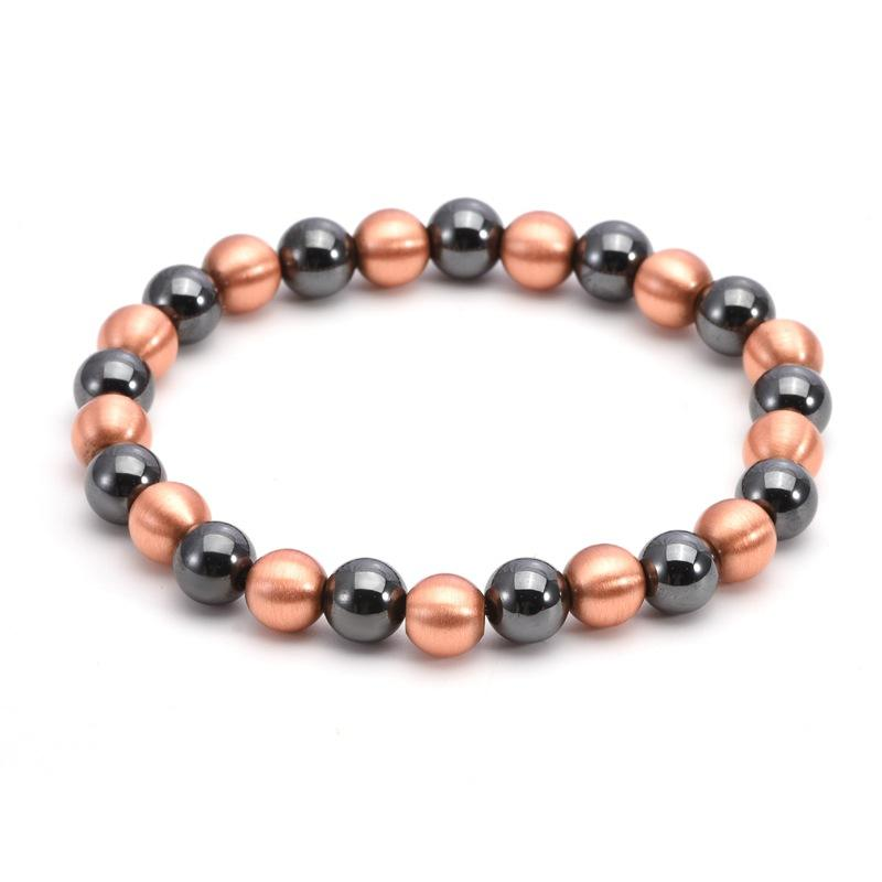 Magnetic & Copper Bead Bracelet