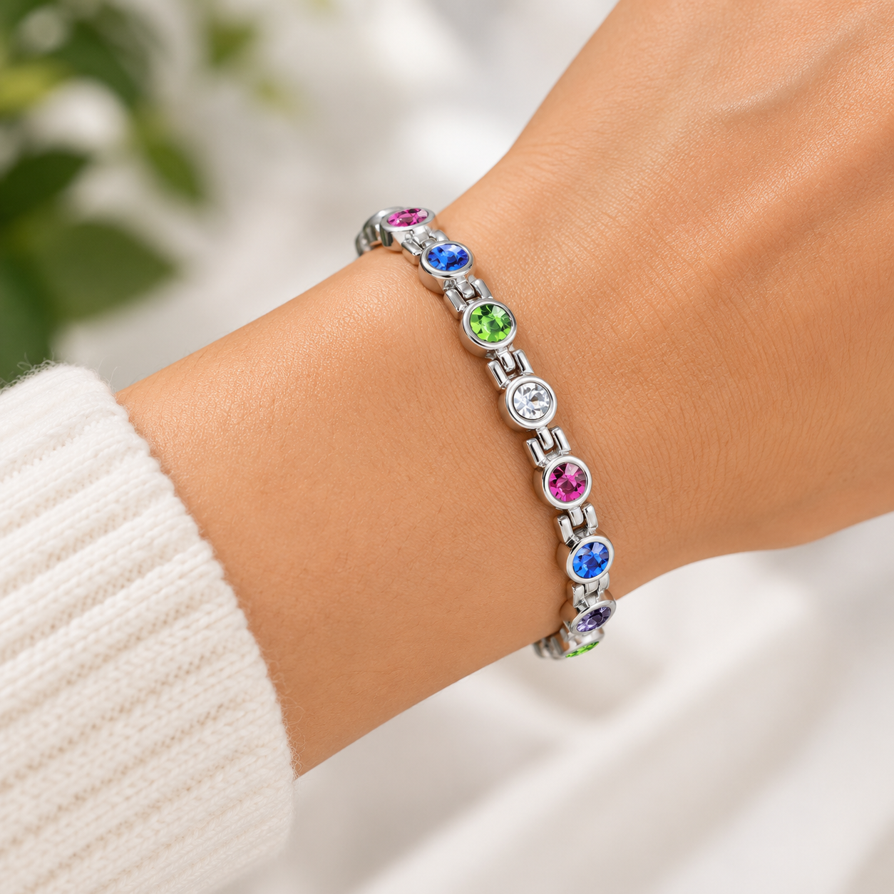 Magnetic Crystal Bracelets